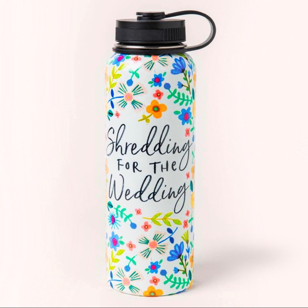 Water Bottle - Shredding for the Wedding
